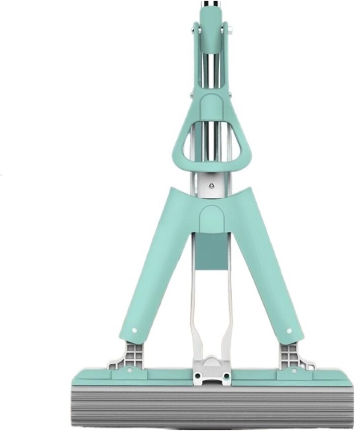 Self-Cleaning Sponge Mop | Hands-Free Washing, Magic Flat Floor Wiper