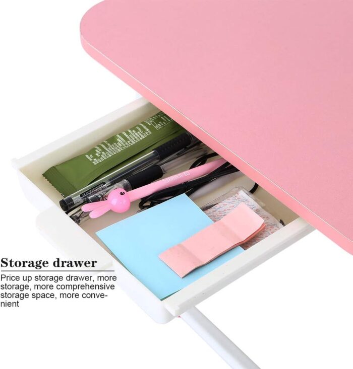 Folding Adjustable Laptop Table for Bed - Multifunctional Portable Desk - Image 3
