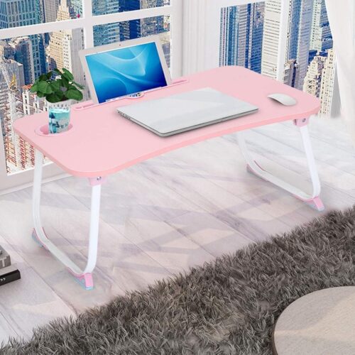 Adjustable Home Office Desks Large Bed Tray Foldable Study Portable Desks Laptop Desk Lazy Laptop Table